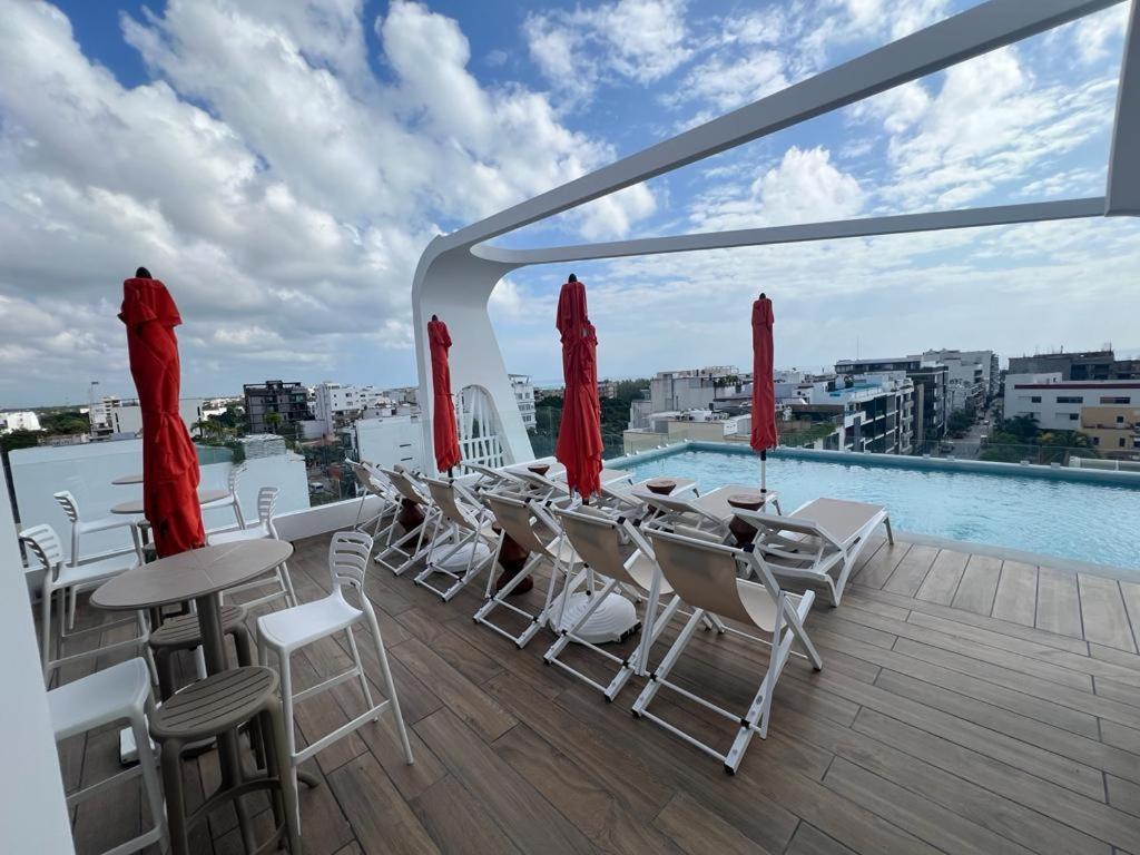 Apartmán Alizee Tower Playa del Carmen Exteriér fotografie